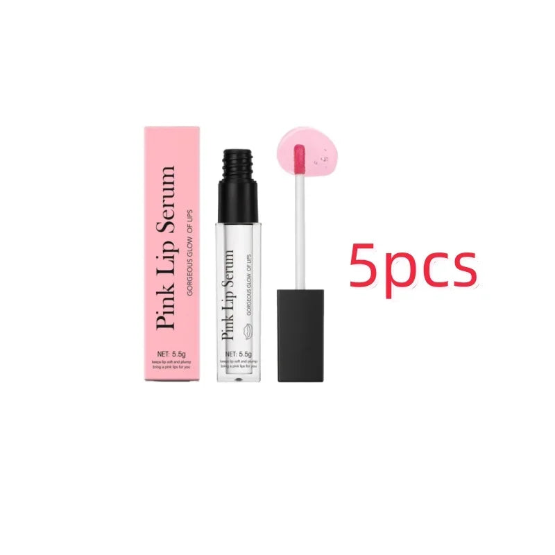 2024 New Lips Bleach Moisturizing Fresh Serum Effective Reduce Pigmentation Pink Whiten Plumper Sexy Lip Balms Korean Cosmetics