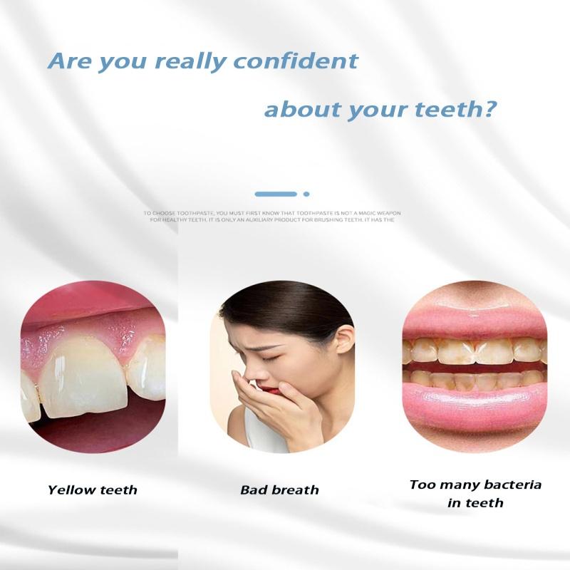 Probiotic Toothpaste SP-6 Whitening Teeth Remov Dental Plaque and Stains Teeth Whiten Agent Oral Hygiene Clean Freshness Breath