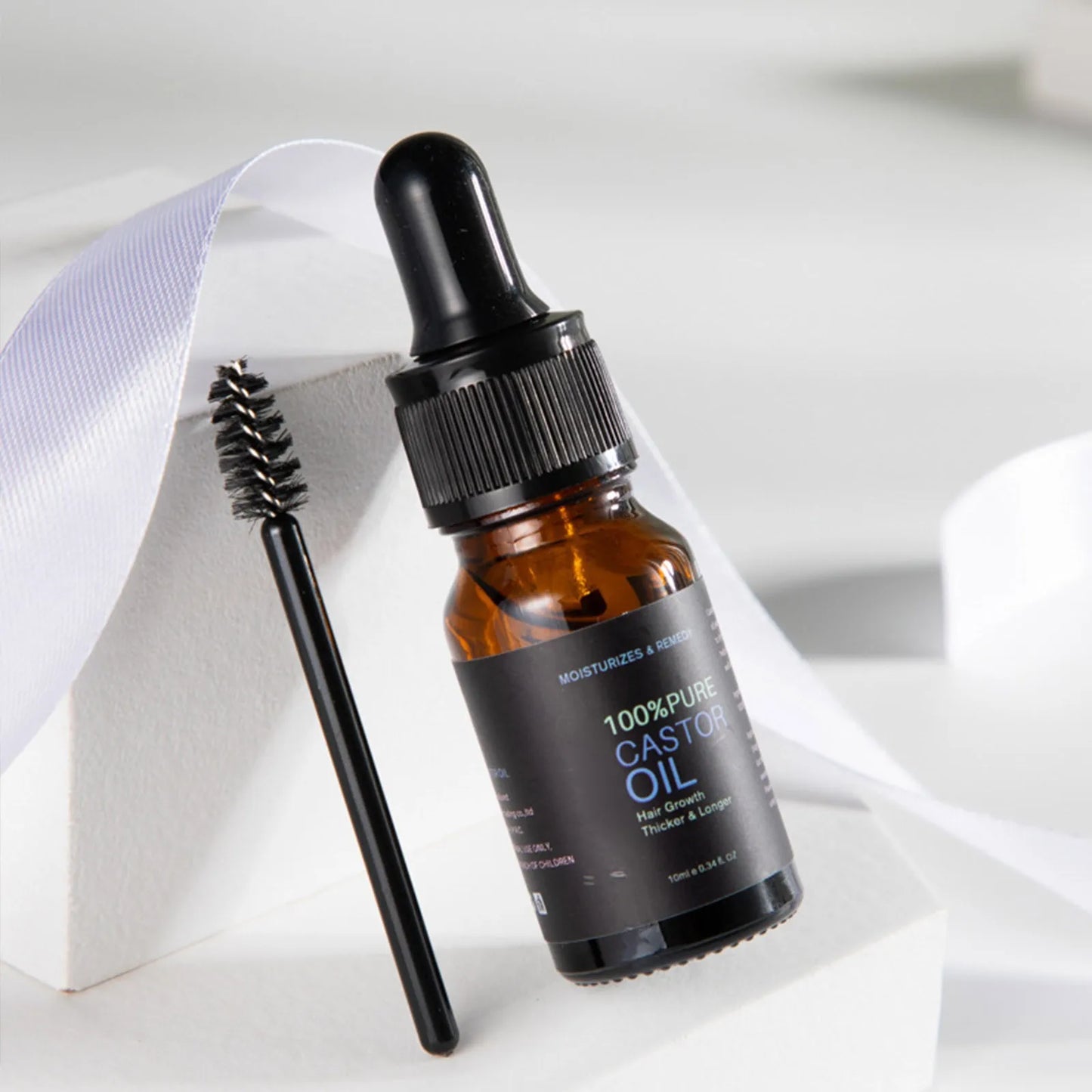 1/2/5pcs 2024 New Castor Oil Natural Hair Growth Eyebrow Enhancer Lift Organic 10ml Best Gifts For Female