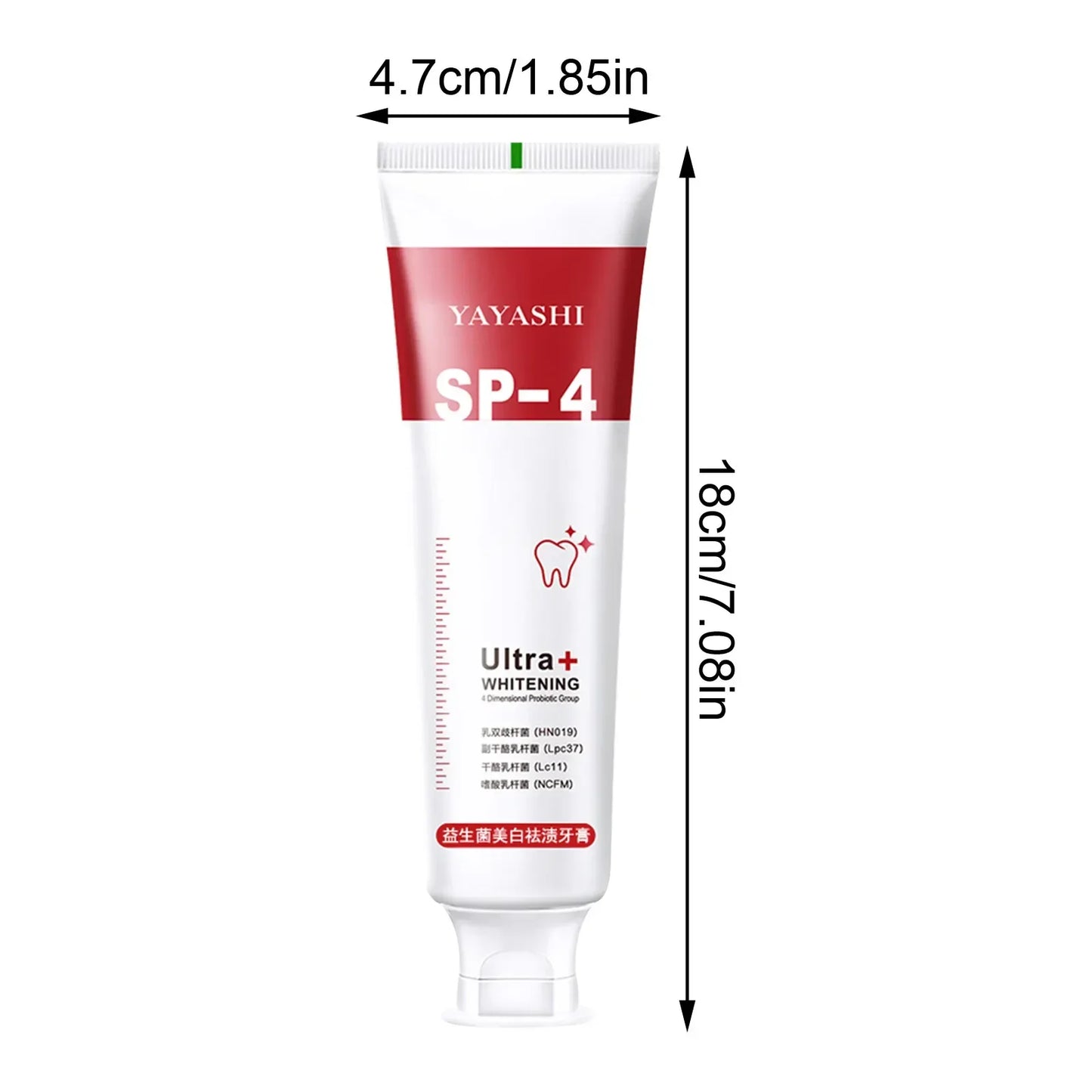 100g Probiotic Toothpaste SP-4 Whitening Tooth Remove Plaque Stains Teeth Whitener Oral Hygiene Clean Fresh Breath Dental New