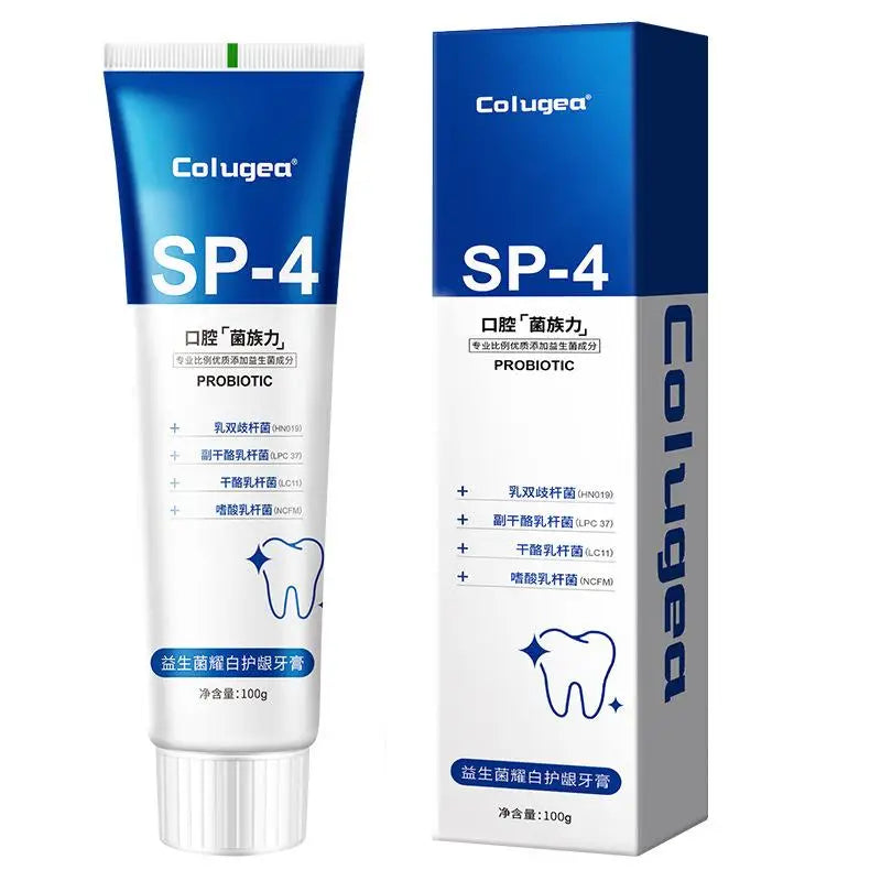 120g Probiotic Toothpaste SP-4 Whitening Tooth Remove Plaque Stains Teeth Whitener Oral Hygiene Clean Fresh Breath Dental