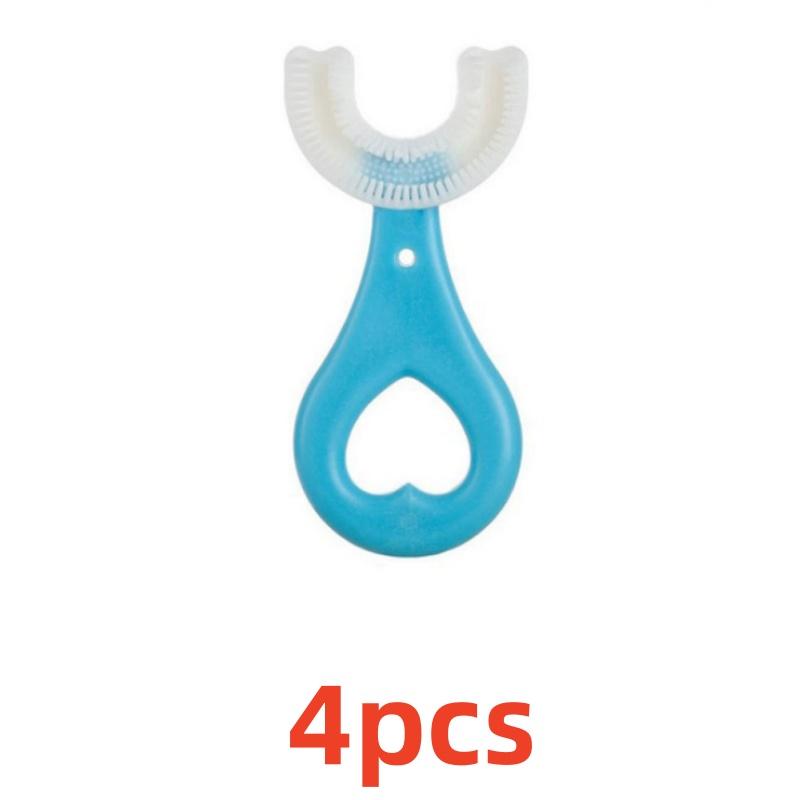 Baby Toothbrush Children U-shaped Child Toothbrush Teethers Soft Silicone Baby Brush Kids Teeth Oral Care Cleaning