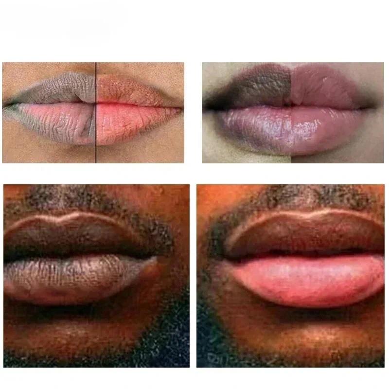 Remove Dark Smoke Lips Pink Fresh Lightening Bleaching Cream Treatment Lip Balm Whitening Moisturizer Nourishing Essence Lips