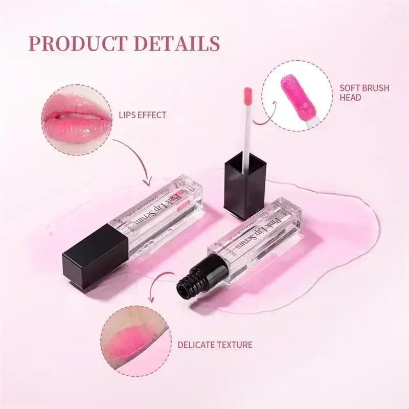 Lip Plumper Oil Remove Dark Lighten Melanin Lip Mask Fade Line Brighten Exfoliating Moisturize Dead Skin Repair Lip Care
