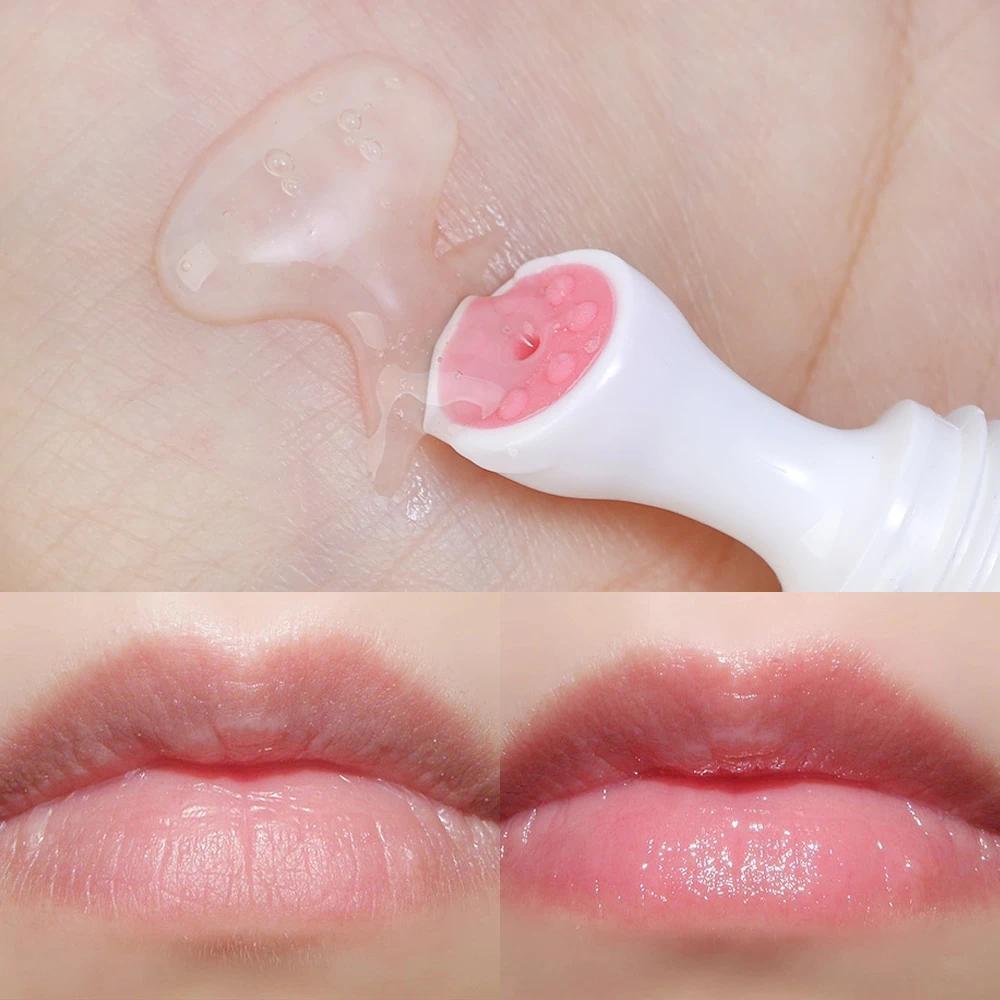 Lips Transparent Lipstick Fade Lip Lines Lips Balm Lip Plumper Oil Whitening Lasting Moisturizing Nourish Liquid Lipstick Makeup