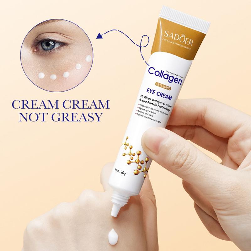 Collagen Eye Cream skincare Anti Dark Circles Eye Bags Firming Moisturizing Eyes Cream SkinCare Products for Eye