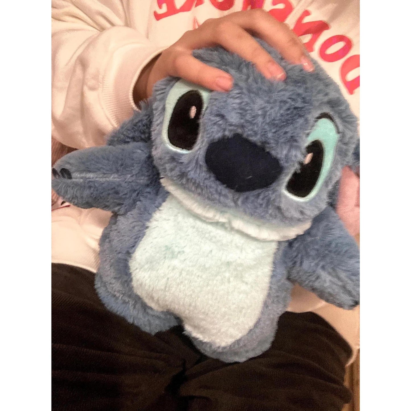 Stitch  Plush Hot Water Bottle Hand Warm Bottle Portable Warm Hand Bag Hand Warmer Holiday Gift For Girlfrien Monster