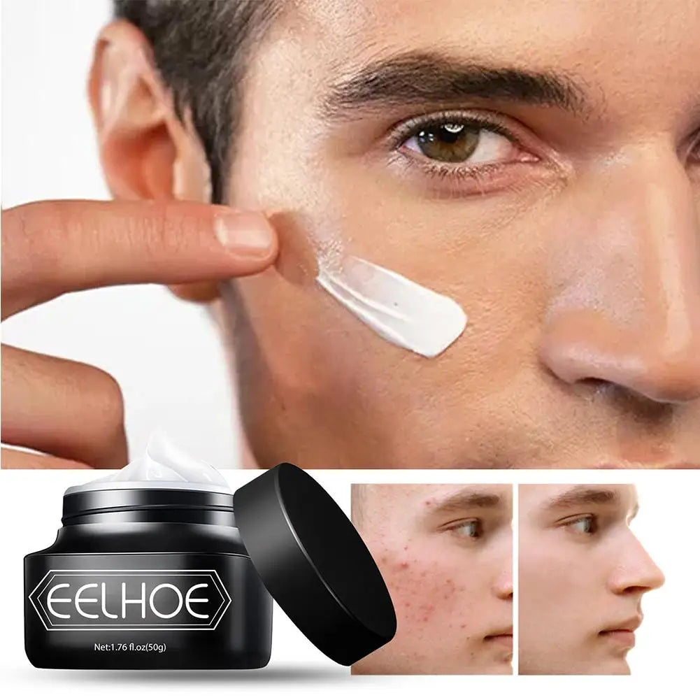 50g Men Whitening Cream Concealer Acne Mark BB Cream Natural Nutrition Moisturizing Whiten Waterproof Smooth Cream Facial Makeup