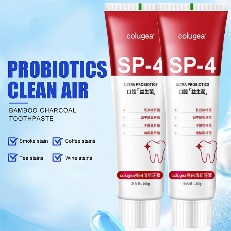 Sale!! 100g Probiotic Toothpaste SP-4 Tooth Whitening Stain Removal Breath Refreshing Toothpaste Hygiene Clean Oral Care Dental Health
