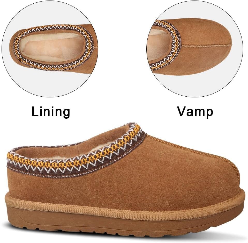 LANSGELING Women's Slippers Platform Mini Boots Short Ankle Anti-Slip Boot Fur Fleece Lined Sneakers House slippers Boot For Outdoor
