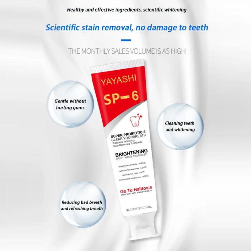 Sale!! Sale!! SP-4/6 Probiotic Toothpaste Effective Cleaning Teeth And Refreshing Breath Oral Cleaning Toothpaste Teeth Care Products