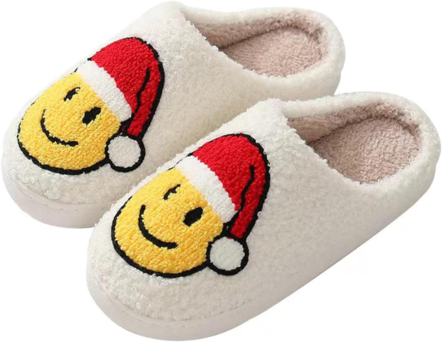 LLOVEJMP Retro Checkered Slippers, Evil Eyes Slippers, Soft Plush Comfy Women Slippers, Halloween Pumpkin Slippers, Preppy Scuff Slides, Womens Cozy Memory Foam Slipper with Anti-Slip Sole