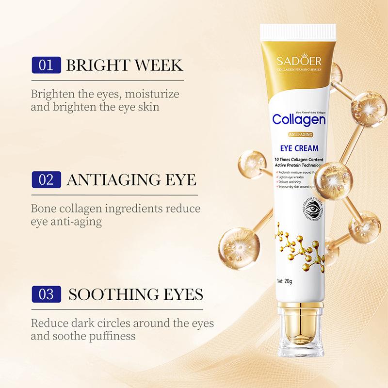 Collagen Eye Cream skincare Anti Dark Circles Eye Bags Firming Moisturizing Eyes Cream SkinCare Products for Eye