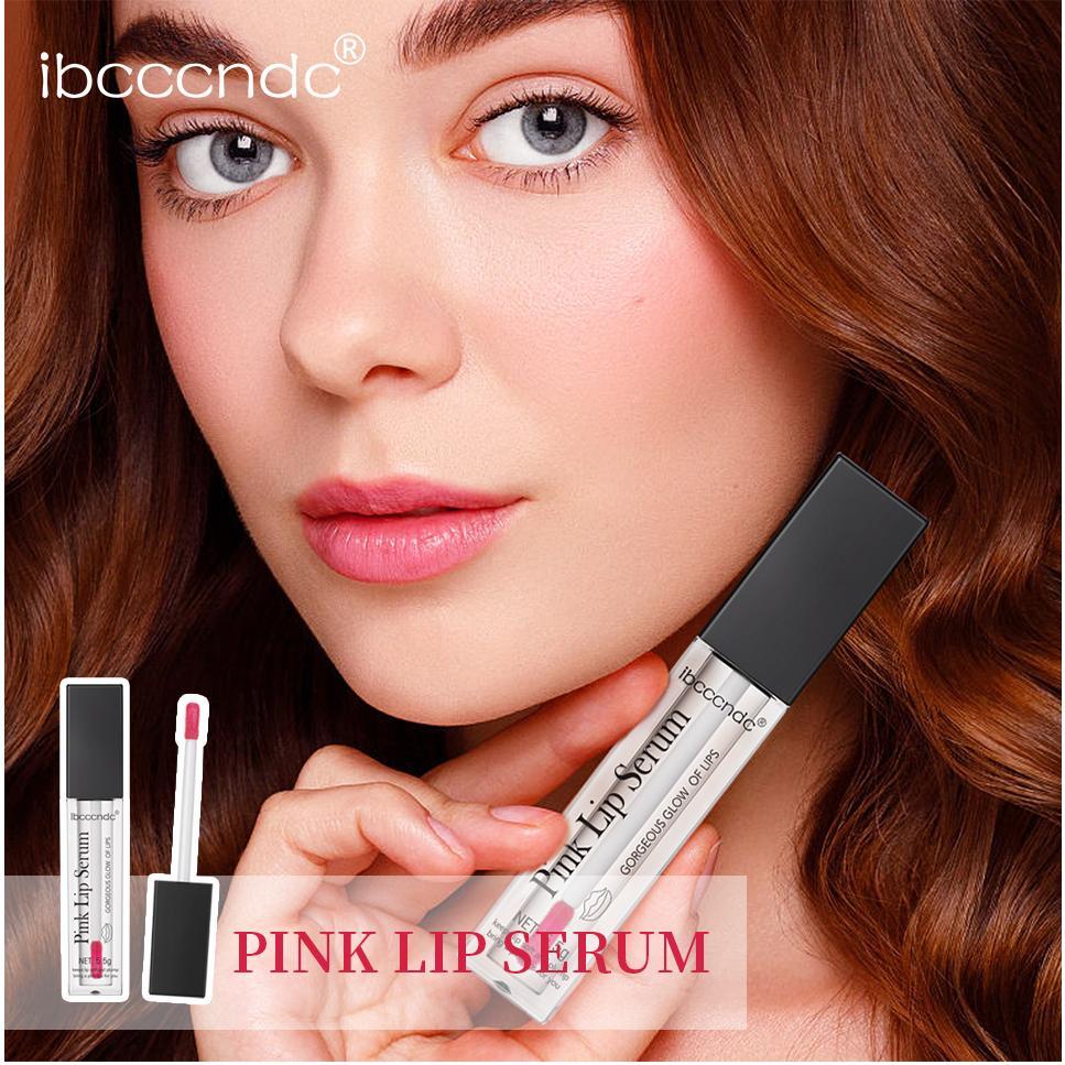 Pink Lips Serum Lip Balm Plumper Serum Reduces Fine Lines Brighten Lipgloss Anti-Drying For Women Pink Lips Instant Volumising