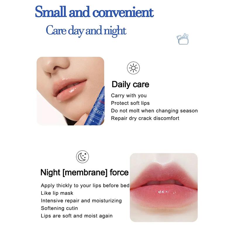 Remove Dark Lighten Melanin Lip Mask Lip Balm Fade Lip Line Dead Skin Repair Brighten Exfoliating Moisturize Lip Care New