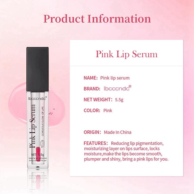 Ibcccndc Serum Lips Pink Fresh Remove Dark Lips Gel  Essence Cream Balm Repair Fine Line Brighten Lip Exfoliator