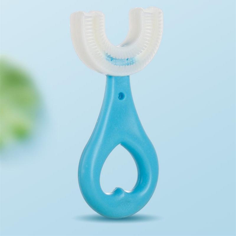 Baby Toothbrush Children U-shaped Child Toothbrush Teethers Soft Silicone Baby Brush Kids Teeth Oral Care Cleaning