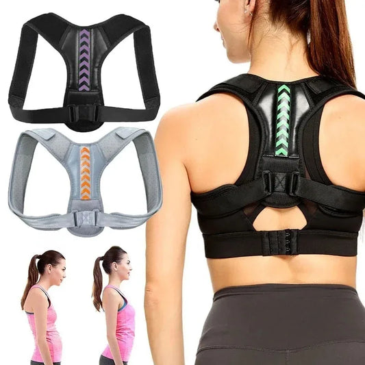 Back Posture Corrector Sitting Posture Correction Belts for Women Exercise Gym Sports Orthopedic Adjustable Back Support Girdles