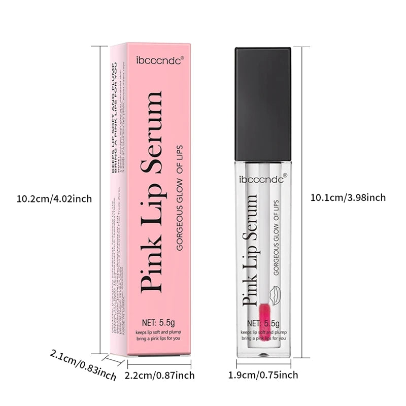 Ibcccndc Serum Lips Pink Fresh Remove Dark Lips Gel Lightening Essence Cream Balm Repair Fine Line Brighten Lip Exfoliator