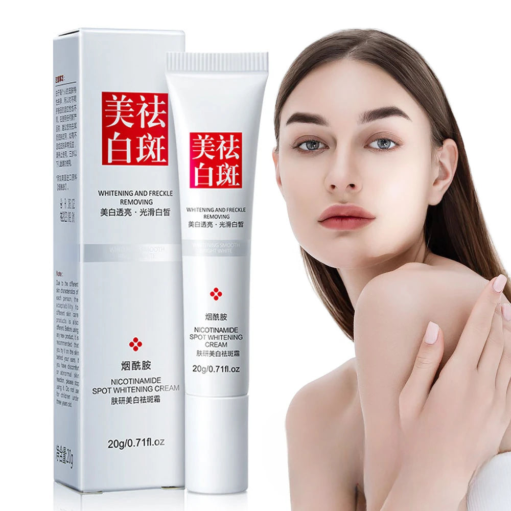 Improve Dullness Remove Dark Spot Brighten Effective Whiten Freckle Cream Melasma Fade Melanin Anti-Pigmentation Face Skin Care