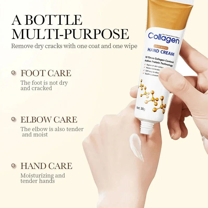 Kojic Acid Fade Dull Hand Cream Body Fast Smooth Nourish Cream Lightening Black Skin Brightening Moisturizing Korean Skin Care