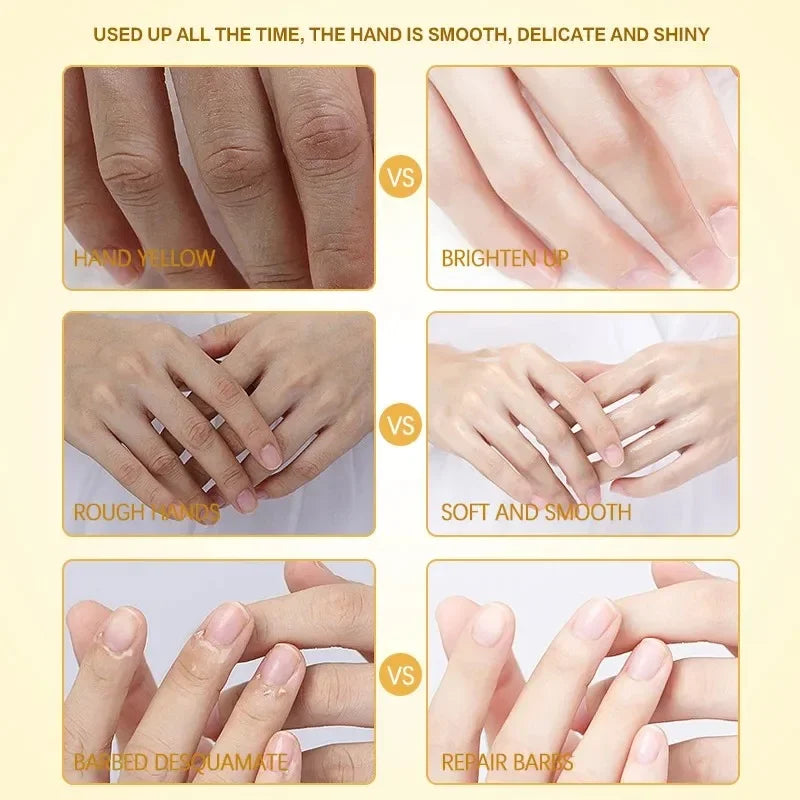 Kojic Acid Fade Dull Hand Cream Body Fast Smooth Nourish Cream Lightening Black Skin Brightening Moisturizing Korean Skin Care