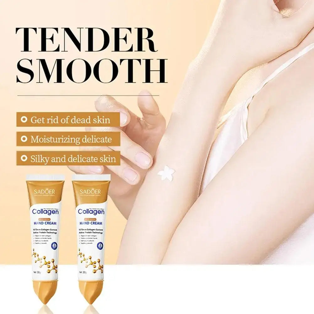 LOT Collagen Anti-wrinkle Hand Cream Anti-Aging Repair Nourishing Exfoliating Calluses Removal Gel Whitening Moisturizing Skin