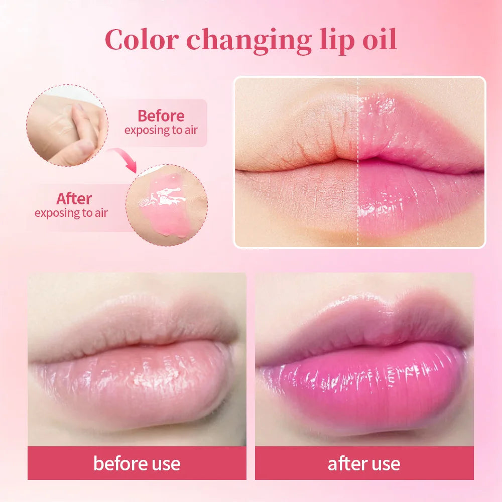 Lip Gloss Oil Fast Lightening Pink Lips Bleaching Permanent Pinkish Lip Balm Moisturizing Lipstick Female Makeup Korean Cosmetic