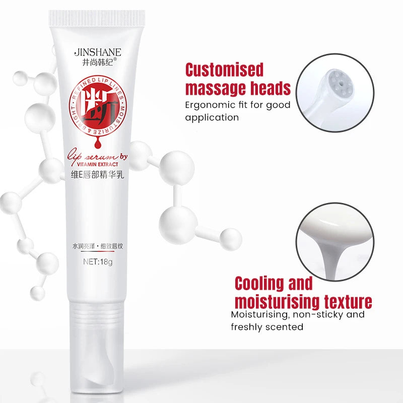 Moisturizing Lip Balm Fade Lip Lines Nourishing Hydration Lips Serum Anti-dry Remove Dead Fast Lightening Pink Mouth Lipstick