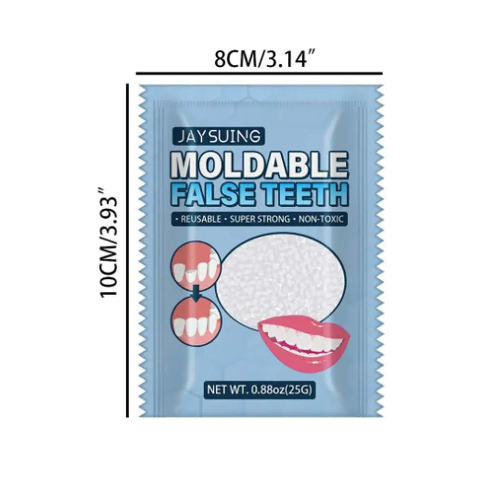 Resin 25g Temporary Tooth Repair Kit Teeth And Gaps Adhesive Glue Teeth Solid Whitening Denture False Beauty Teeth Tooth C3R5