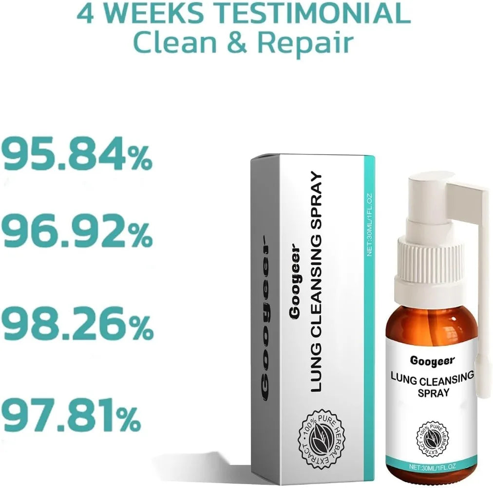 3/5PCS Lung Cleansing Spray,Lung Cleanse Mist,Herbal Lung Cleanse Mist Powerful Lung Support & Cleanse & Respiratory Health Care