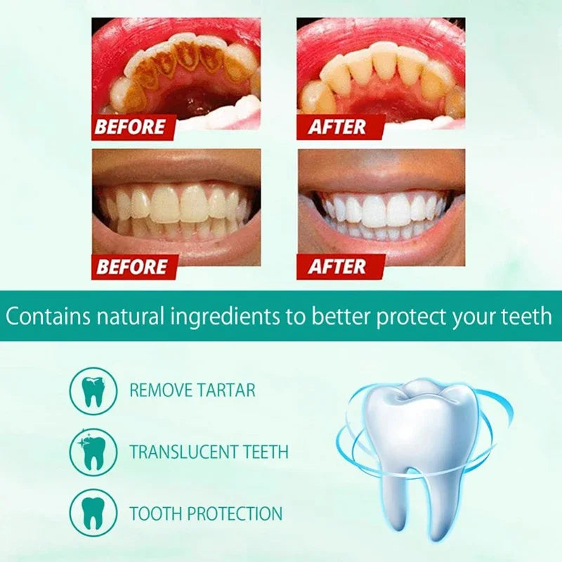 Teeth Whitening Mousse Toothpaste Whiten Deep Cleaning Dentifrice Removes Plaque Stains Tooth Bleaching Oral Hygiene Product