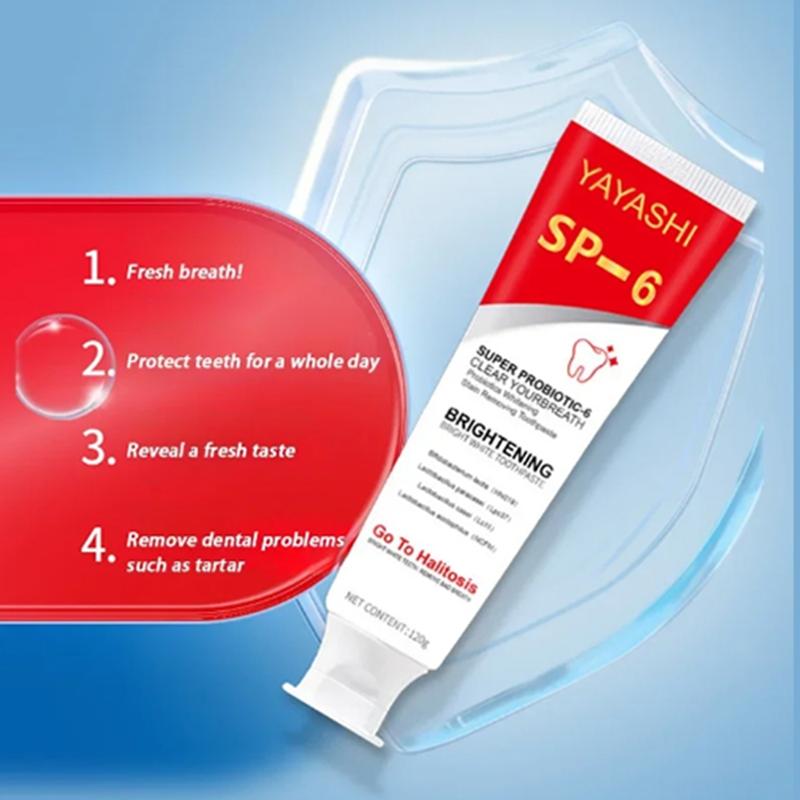 Sale!! Probiotic Toothpaste SP-6 Clean Teeth Remove Tartar Toothpaste 100g Fresh Breath Oral Care Products Toothpaste
