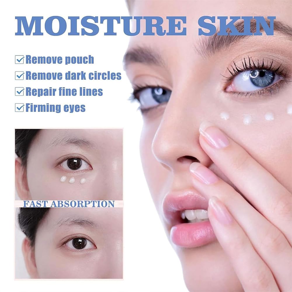 Sale!! Lumineyez Collagen Anti-Wrinkle Eye Cream, Lumineyez De-Puffiness Moisturizes Essence, Fine Lines Dark Circles Eye Cream Remover, Multi Correction Anti Aging Firming Eye Cream (3pcs)
