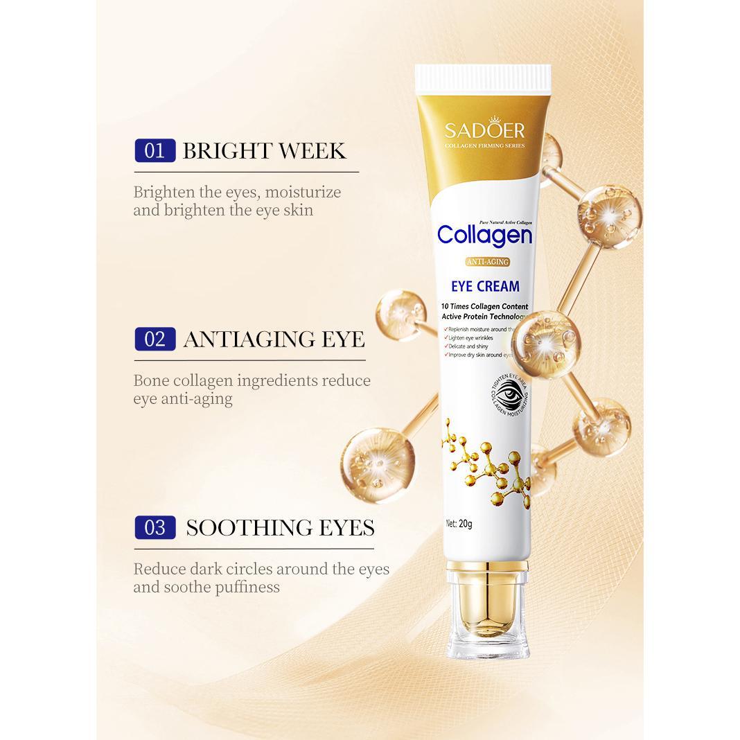 Collagen Eye Cream skincare Anti Dark Circles Eye Bags Firming Moisturizing Eyes Cream SkinCare Products for Eye