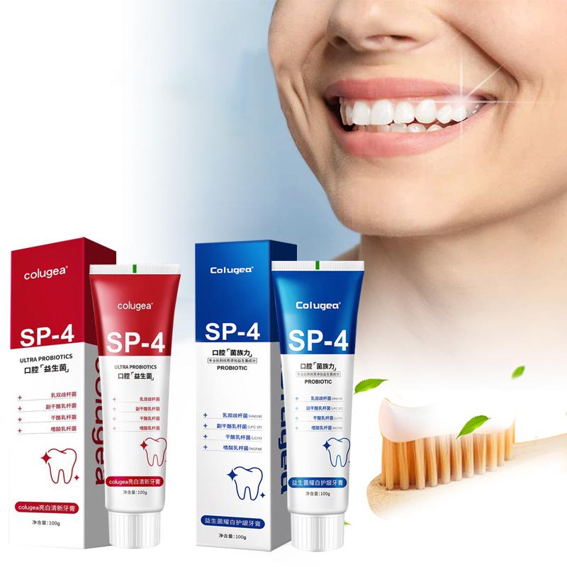 Sale!! 100g Probiotic Toothpaste SP-4 Tooth Whitening Stain Removal Breath Refreshing Toothpaste Hygiene Clean Oral Care Dental Health