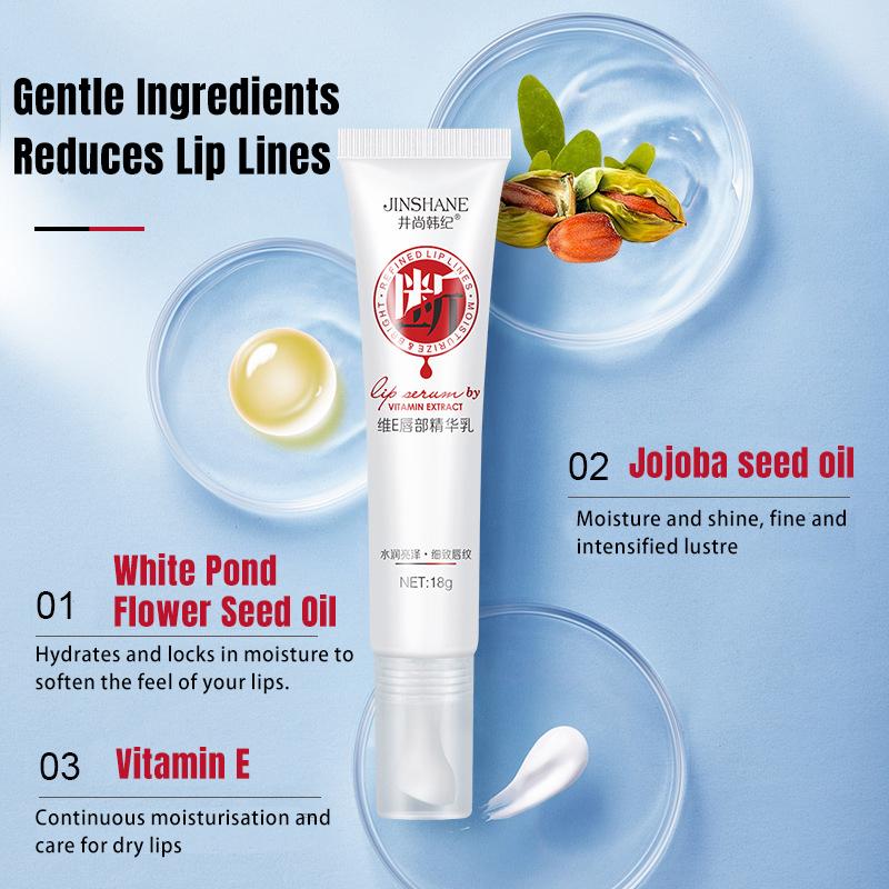 Sale!! Moisturizing Lip Balm Fade Lip Lines Nourishing Hydration Lips Serum Anti-dry Remove Dead Fast Lightening Pink Mouth Lipstick