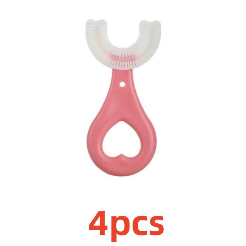 Baby Toothbrush Children U-shaped Child Toothbrush Teethers Soft Silicone Baby Brush Kids Teeth Oral Care Cleaning