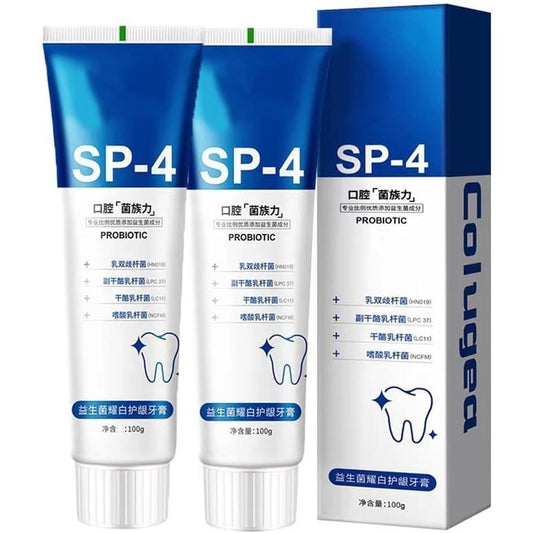 Sale!! 2 Pack-Amino Acid White Toothpaste,Enamel Toothpaste for Sensitive Teeth,Whitening,Oral Care Toothpaste,Deep Clean Teeth Whitening Toothpaste,Teeth Stain Removal Gel (Color : SP-4(brightening), Size : 2Cou