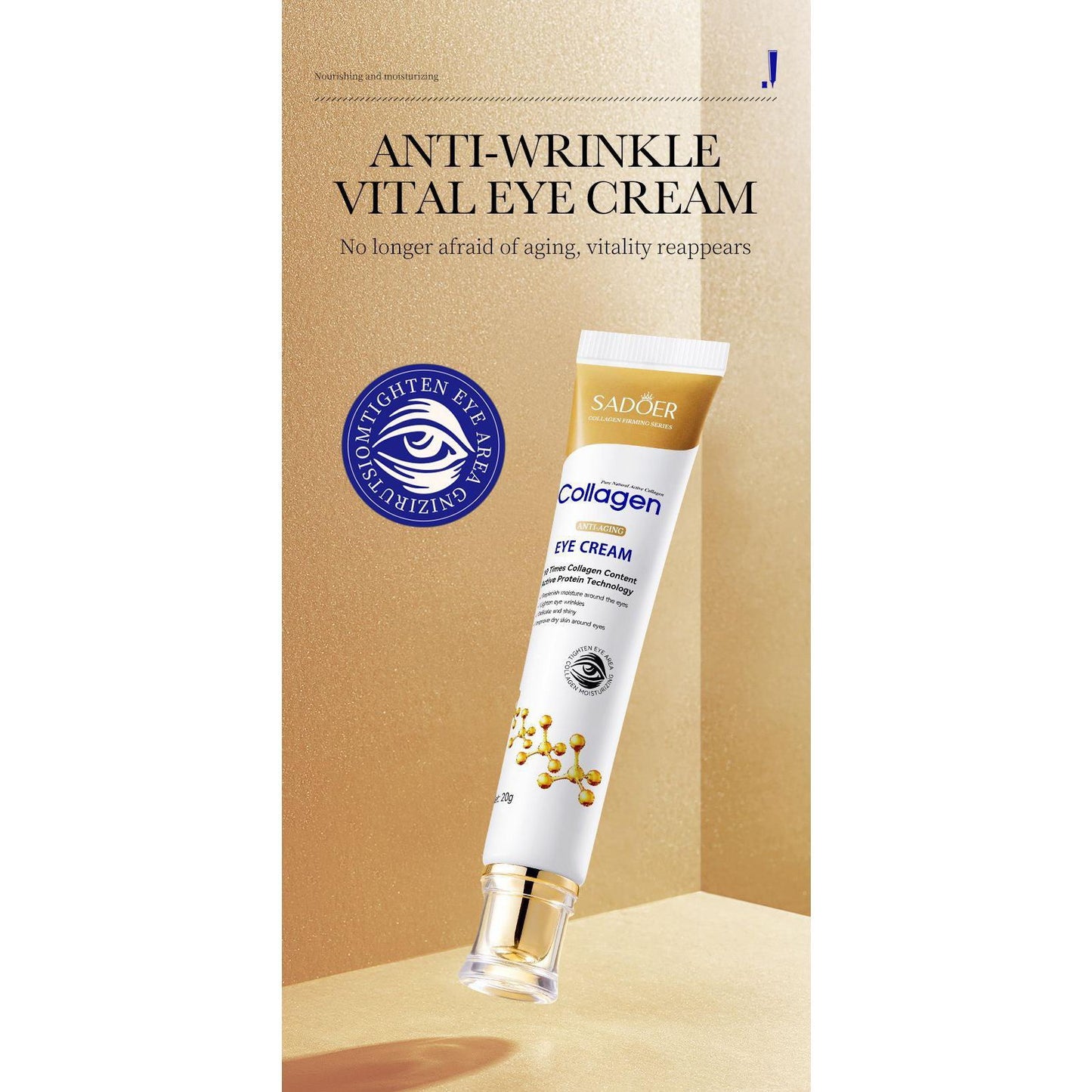 Collagen Eye Cream skincare Anti Dark Circles Eye Bags Firming Moisturizing Eyes Cream SkinCare Products for Eye