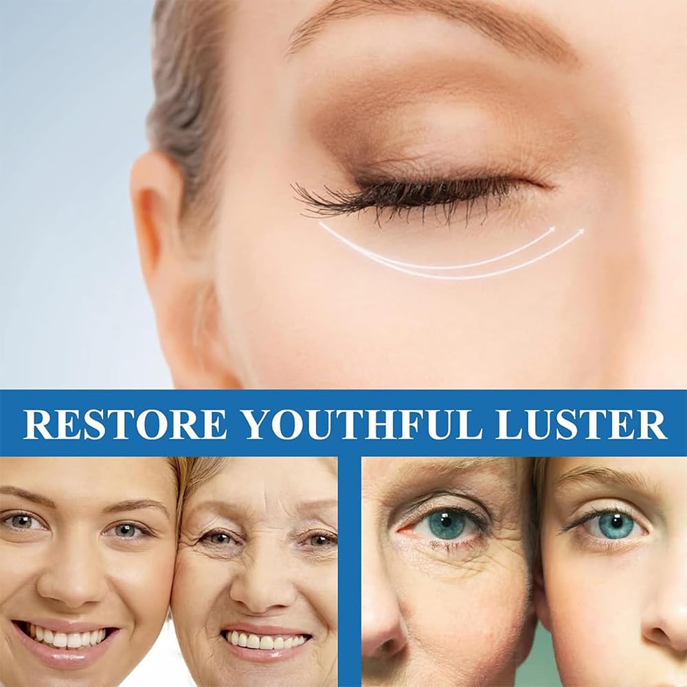 Sale!! Lumineyez Repair Essence Eye Essence,Instant Lumineyez Collagen Anti-Wrinkle Eye Cream,Anti Wrinkle Moisturizing Fine Lines Firming De-Puffiness Dark Circles Anti-Aging Eye Cream (1Pc)