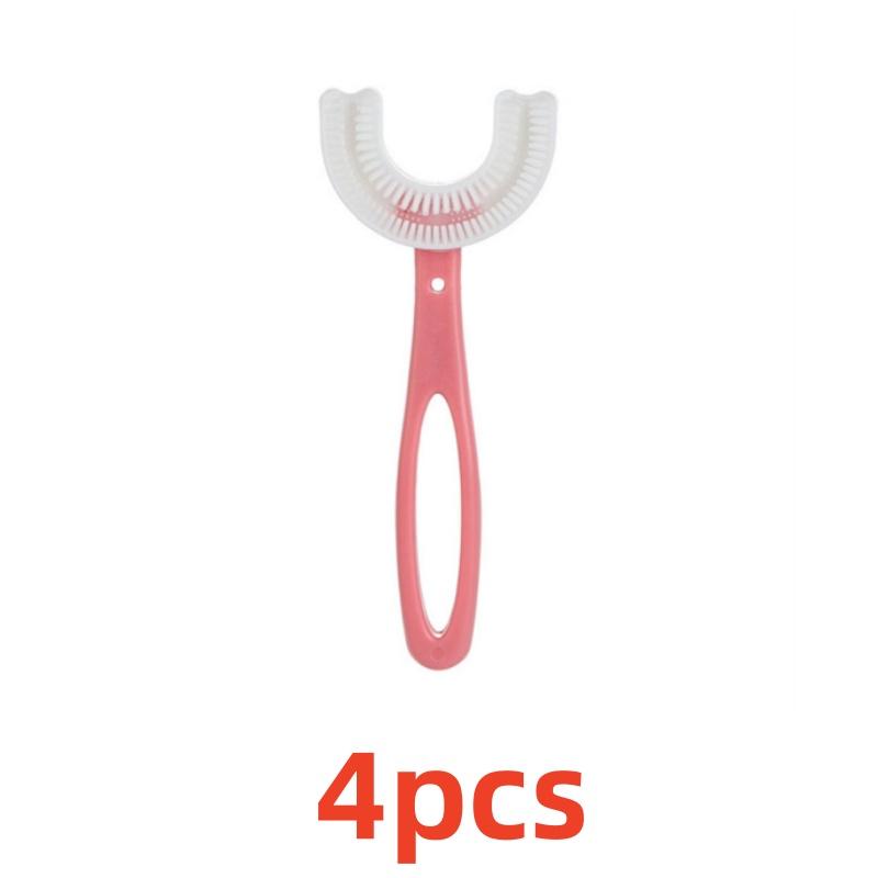 Baby Toothbrush Children U-shaped Child Toothbrush Teethers Soft Silicone Baby Brush Kids Teeth Oral Care Cleaning