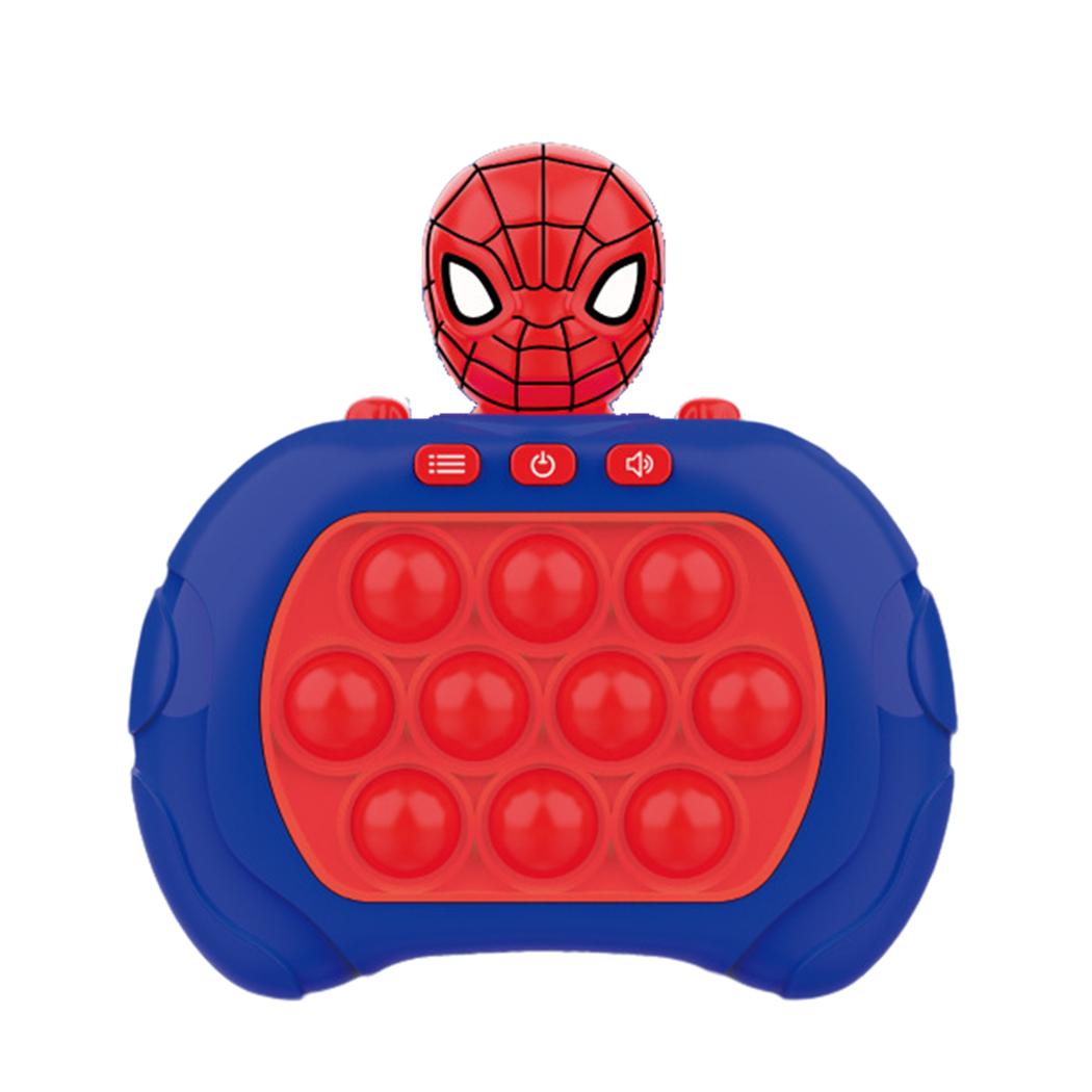 Mario Cute Quick Push Pop Game It Fidget Toys Pro for Kids Adults, Handheld Game Fast Puzzle Game Machine Push Bubble Stress Toy, Relief Party Favors, for Kid